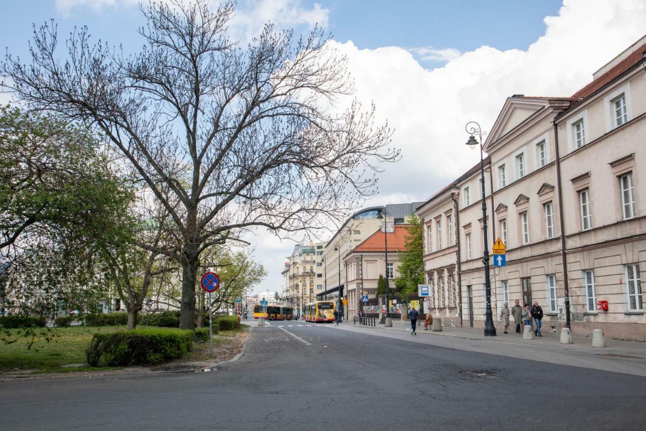 Appartement Warszawa, Centrum, Wiejska 15, Kamienica Extérieur photo